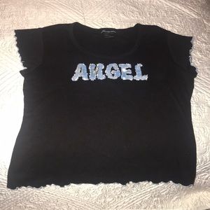 juniors no boundaries crop top size L 11/13